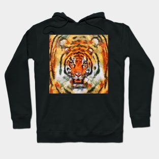 Big head of Tiger Hoodie